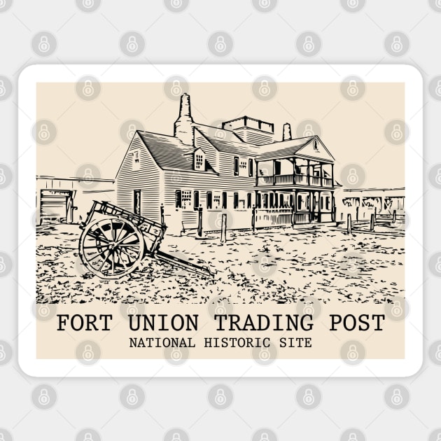 Fort Union Trading Post National Historic Site Magnet by Lakeric